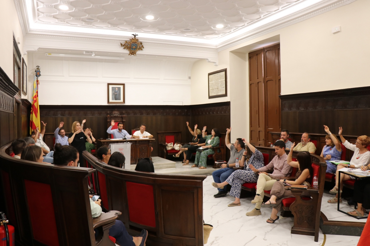 Ple de l'Ajuntament de Sagunt - Foto: AJUNTAMENT DE SAGUNT