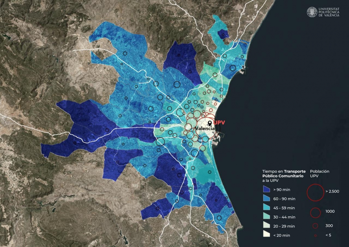 Un estudio de la UPV reclama mejoras en los trenes de Cercanías para facilitar la llegada de la comunidad universitaria al campus