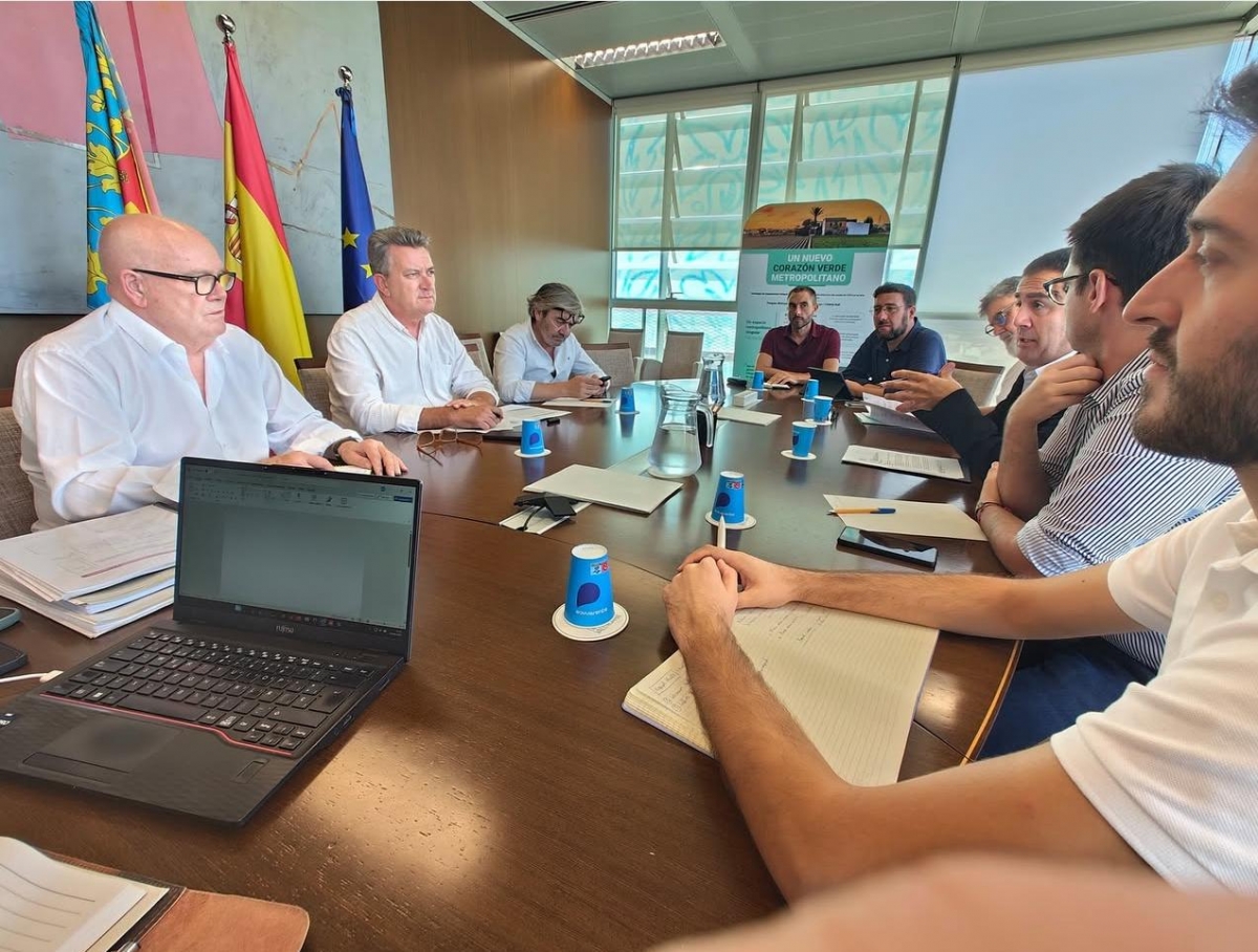 Reunión de alcaldes y vicealcaldes con Conselleria. - 