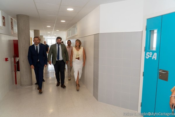 Cartagena transformará el antiguo colegio de La Aljorra en el séptimo cuartel de la Policía Local