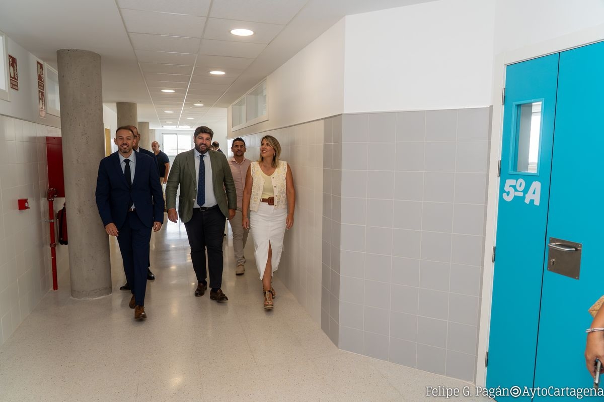 Cartagena transformará el antiguo colegio de La Aljorra en el séptimo cuartel de la Policía Local