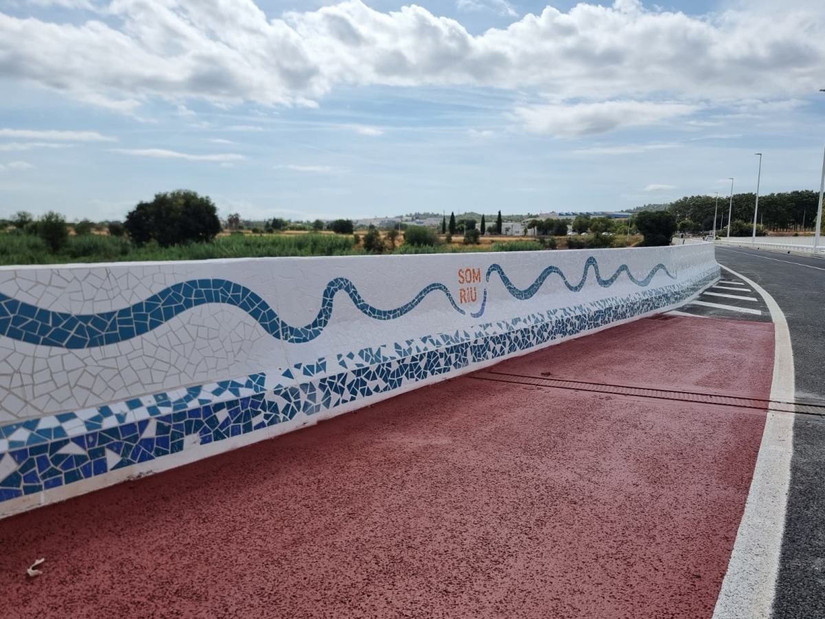 Riba-roja reabre al tráfico el puente de la CV-336 afectado por la Dana y recupera su acceso norte