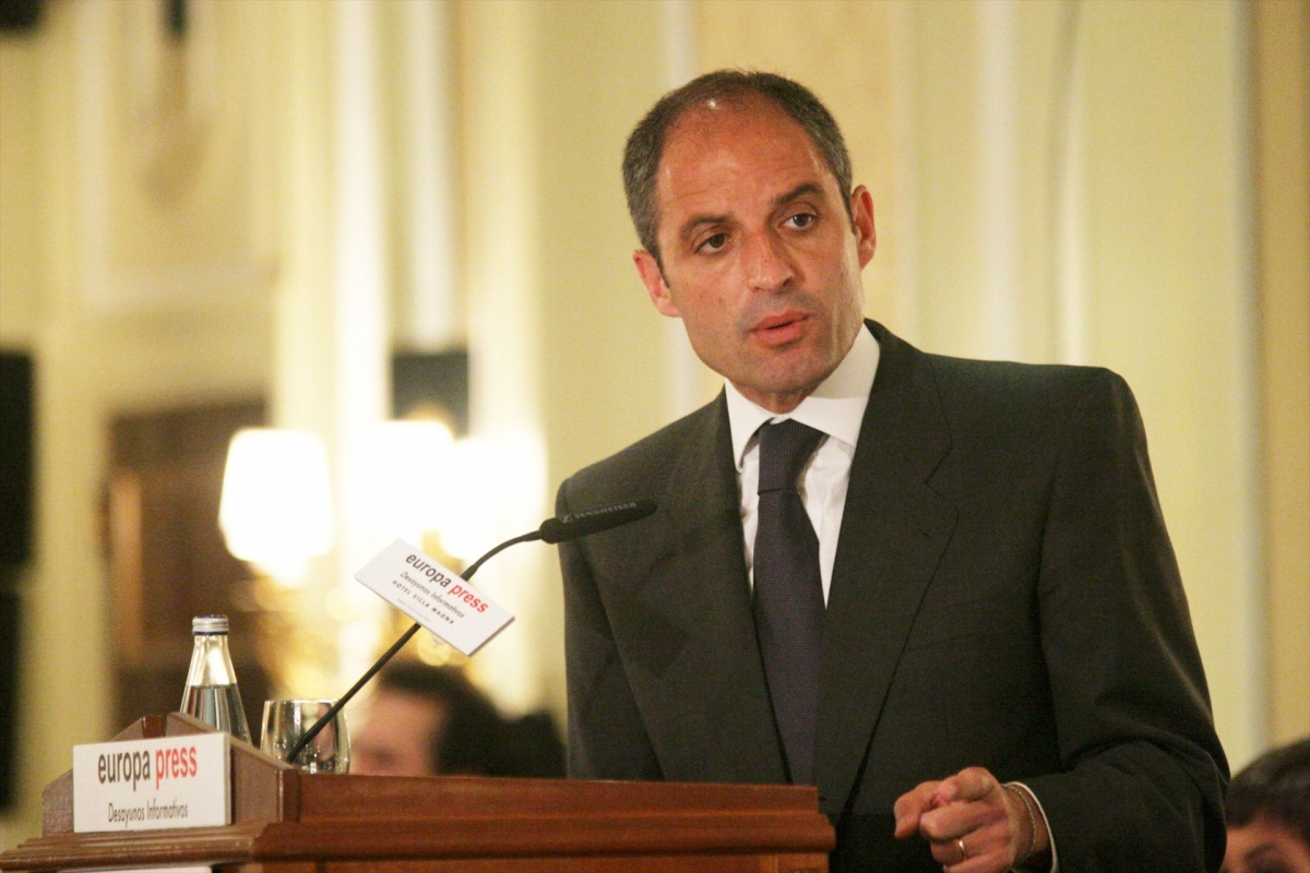 El expresidente de la Generalitat, Francisco Camps.