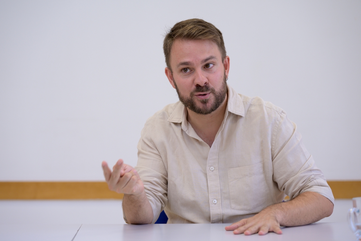 Alberto Ibáñez dirigirá la primera pregunta de Sumar en esta legislatura a un ministro del PSOE en el Pleno del Congreso