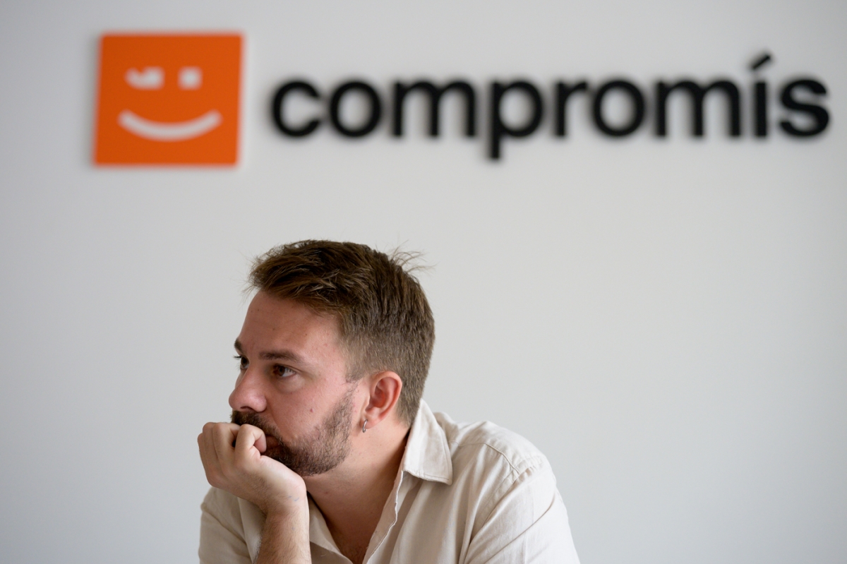 El diputado de Compromís en el Congreso, Alberto Ibáñez.