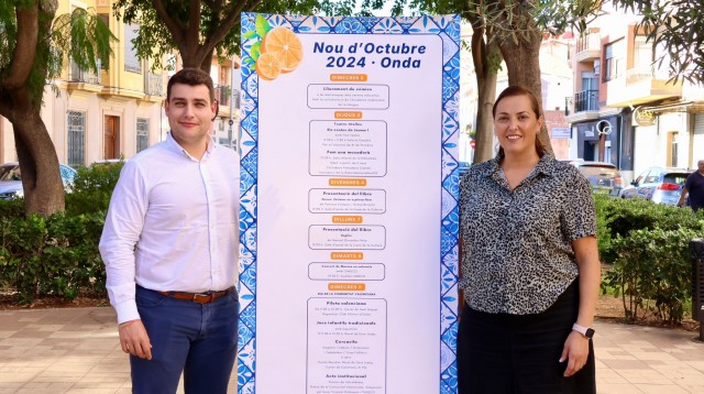 Onda celebrarà el Nou d'Octubre amb una setmana d'activitats que destaquen la història i les tradicions valencianes

