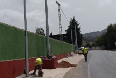 Estas son las cinco zonas de Cartagena donde se están realizando obras para modernizar calles y mejorar la iluminación