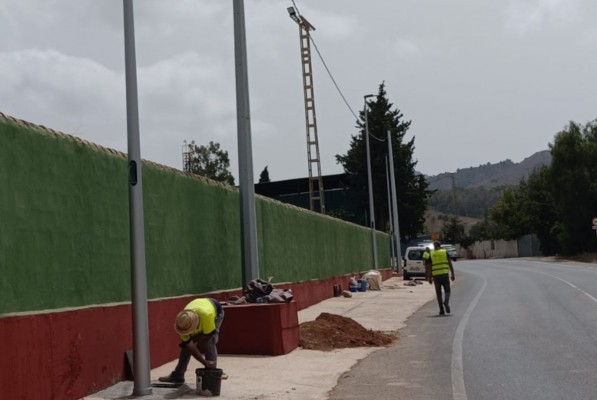 Estas son las cinco zonas de Cartagena donde se están realizando obras para modernizar calles y mejorar la iluminación