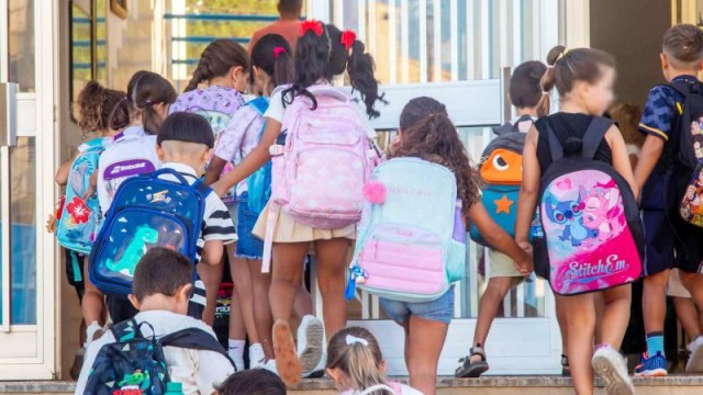 Los alumnos de infantil llegan a las aulas en la Región con 600 matriculados menos