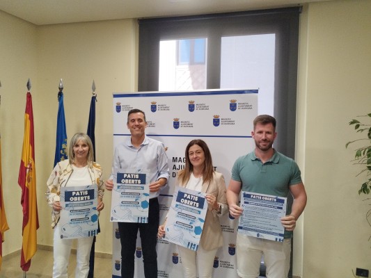 Burriana abre los patios de los centros educativos para fomentar la práctica deportiva entre los niños