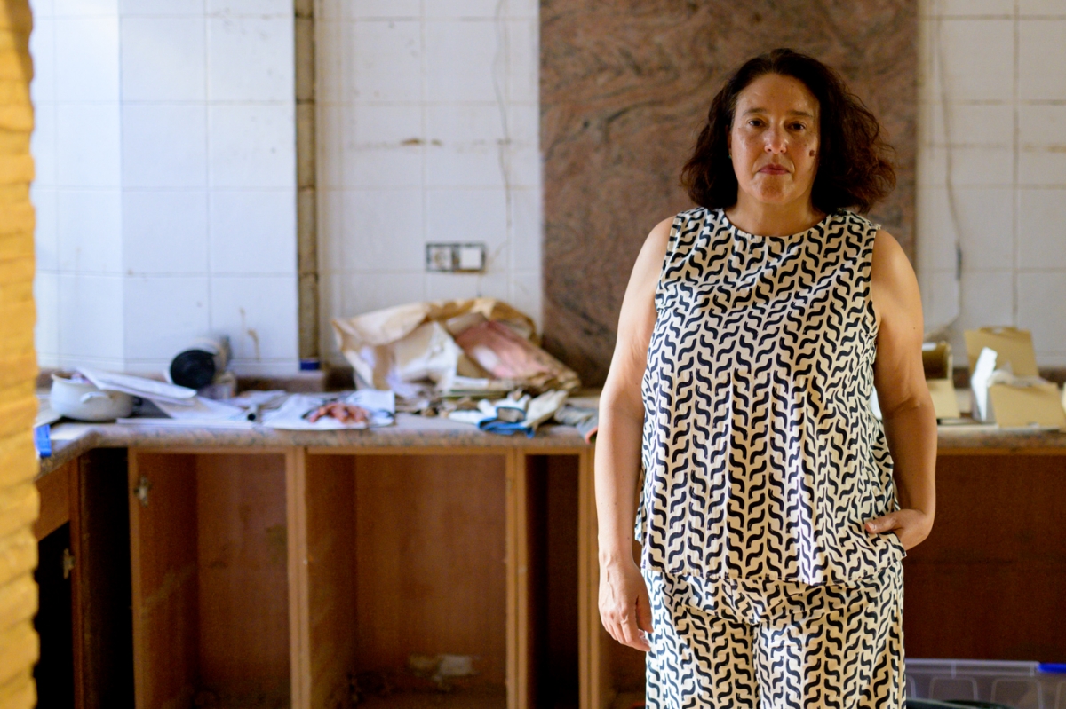 Mariló Gradolí, portavoz de la Asociación de Víctimas de la Dana 29 de Octubre