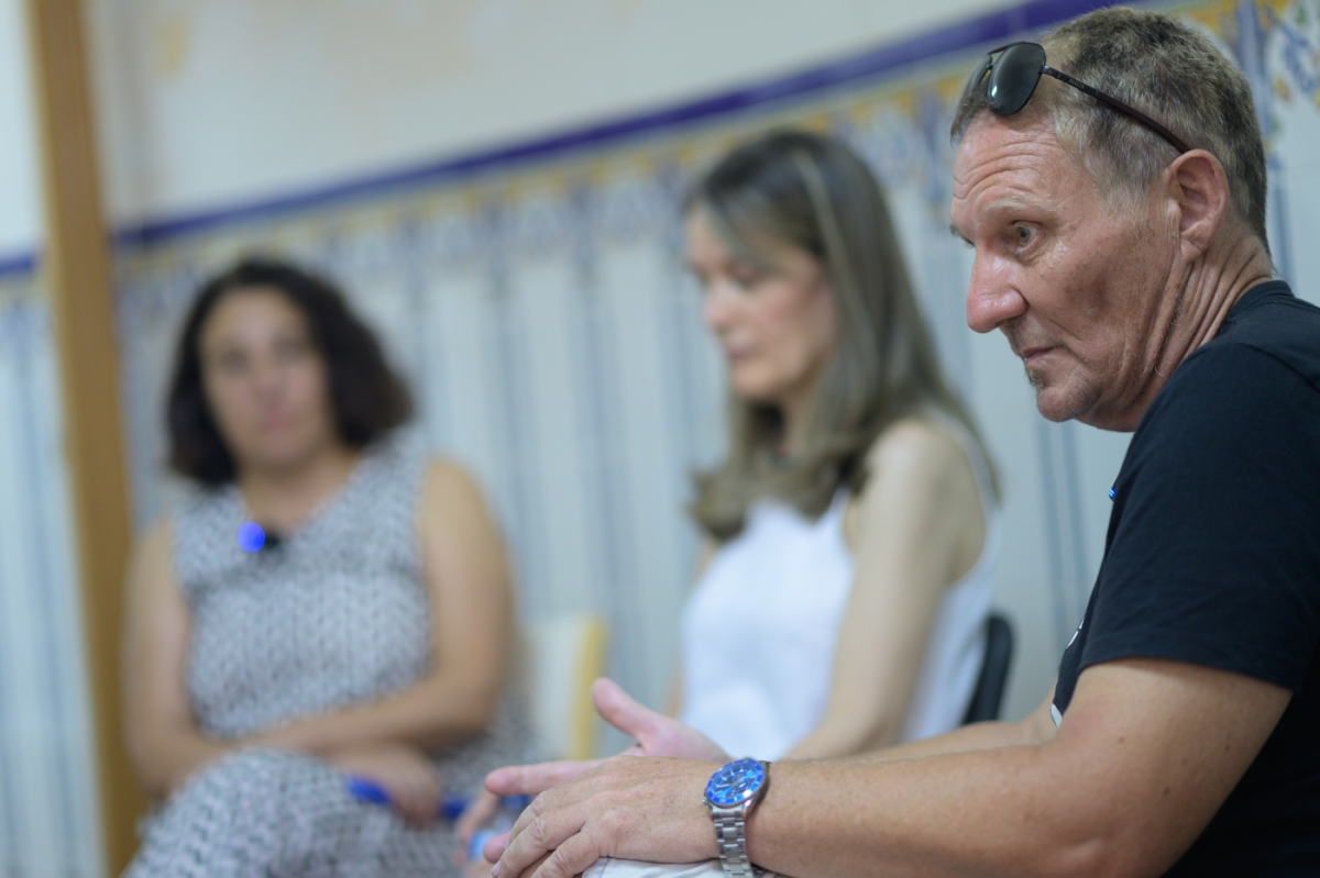 Christian Lesaec, portavoz de la Asociación de Damnificados de la Dana