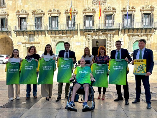 Alicante anima a participar en la carrera solidaria contra la ELA para visibilizar la enfermedad