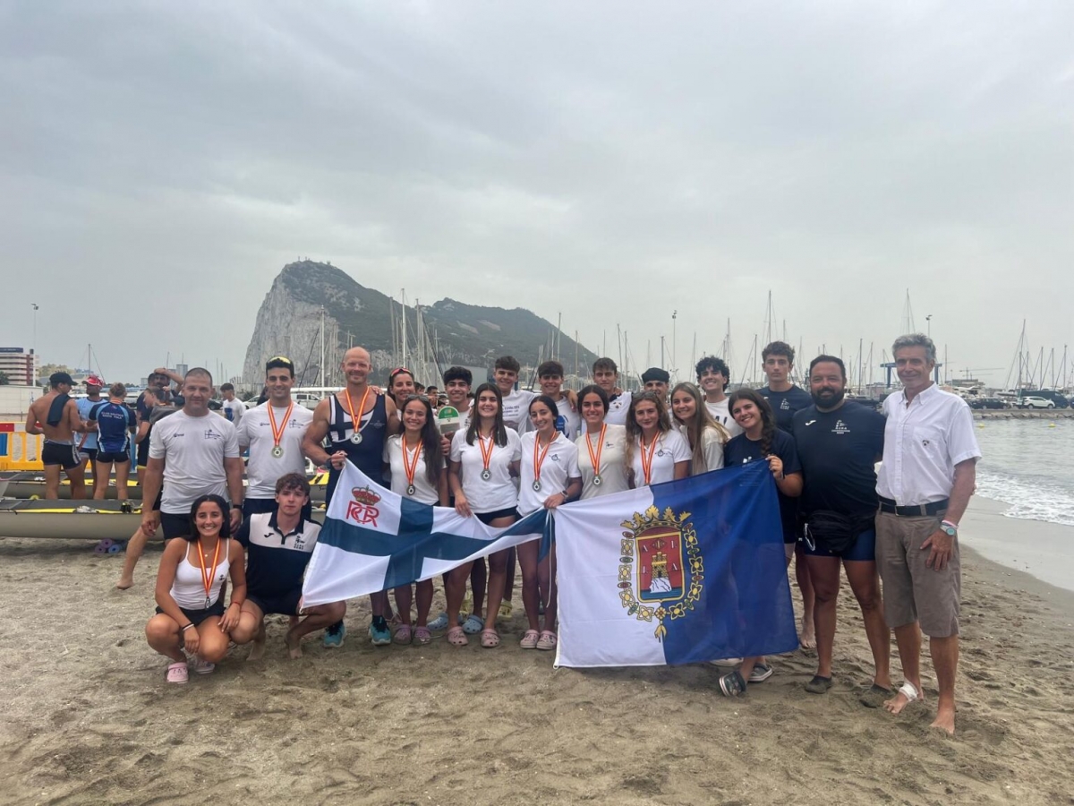 El Real Club Regatas de Alicante, campeón de España de remo en la modalidad de 'Beach Sprint'