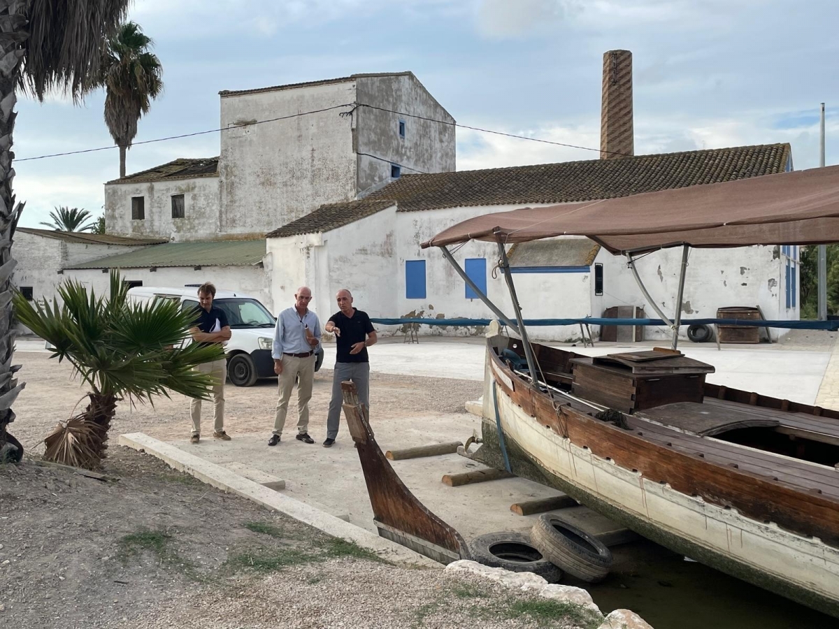 València finaliza las obras en el embarcadero de El Palmar
