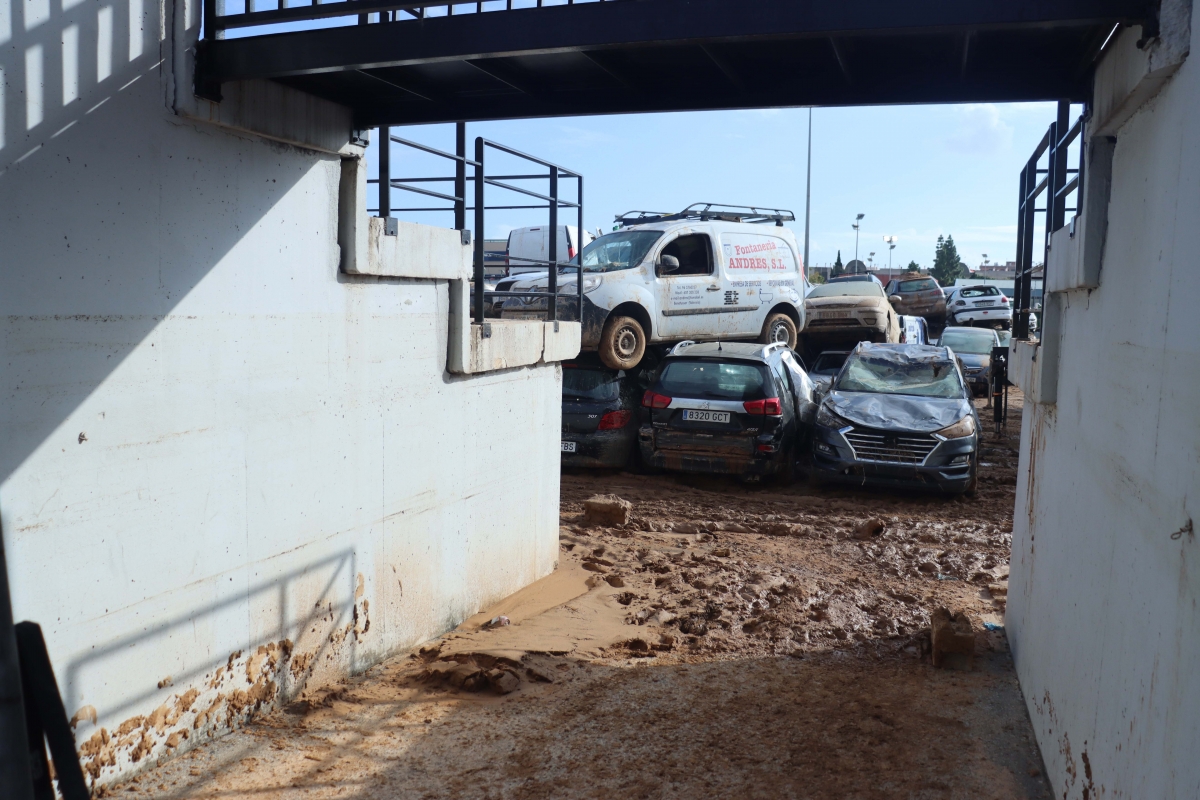 La FFCV reabrirá el miércoles el campo de Benetússer, uno de los más dañados por la dana
