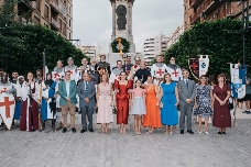 Castelló rinde tributo al rey Jaume I y sus orígenes en la fecha señalada de su 774 aniversario