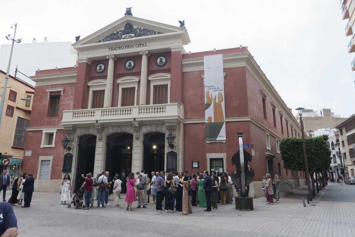 El Teatro Principal, sede de los Premios Ciudad de Castelló