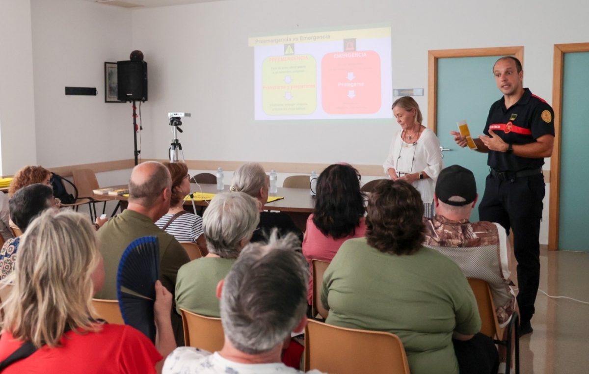 La Alcaldía de La Torre acoge el primer curso de formación de la población para actuar en una emergencia