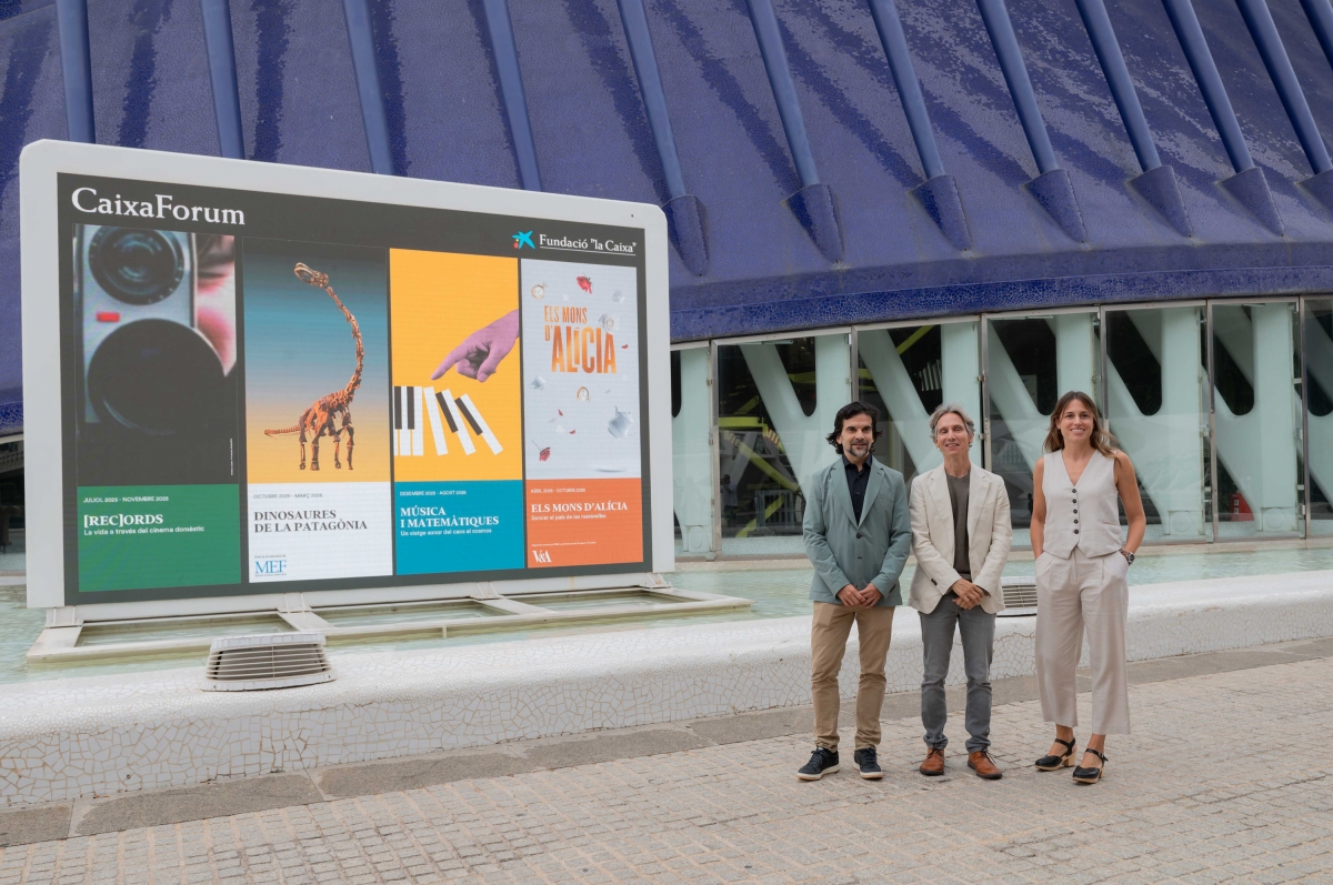 Javier Hidalgo, Álvaro Borrás y Carla Tarruella.
