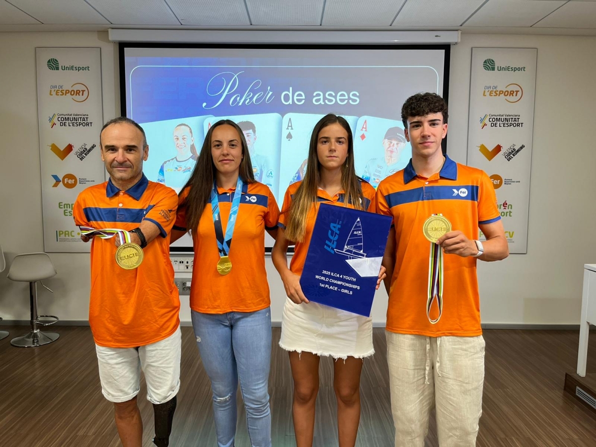 El Proyecto FER reconoce los éxitos de cuatro de sus campeones del mundo