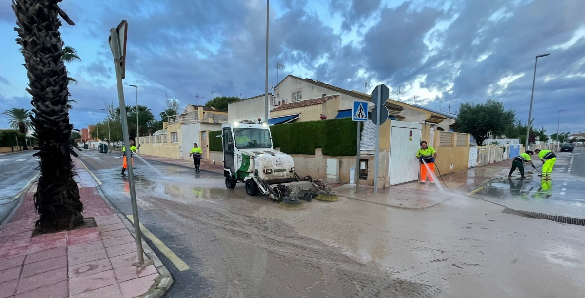 El Ayuntamiento de Los Alcázares pide a la población que tome medidas ante posibles lluvias