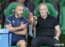 Calero medita cambios en su once contra el Betis