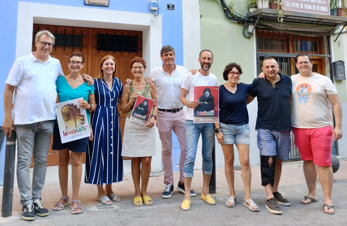 Momento de la presentación de La Vila Vella 2025. - Momento de la presentación de La Vila Vella 2025.