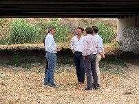 Déjà vu en Elche con los barrancos: exigencias a la CHJ con visita de Mazón... y permiso vigente para tramo urbano