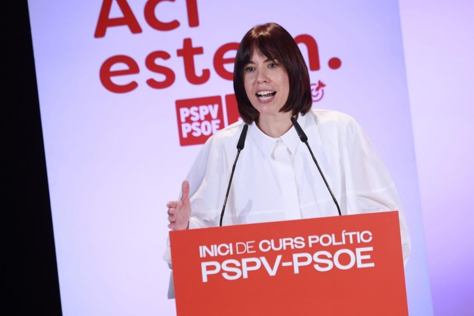 La ministra de Ciencia y secretaria general del PSPV, Diana Morant. Foto: PSPV - 