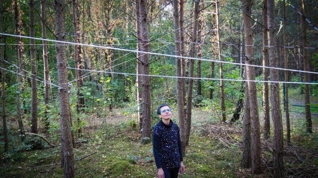 El Museo Gabarrón conecta las obras de las artistas Elena Bajo, Mayte Santamaría y Luisa Aristizabal en la muestra 'Tres líneas y su punto de encuentro'