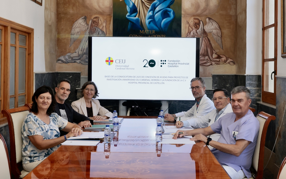 La Fundación del Hospital Provincial y el CEU de Castelló se alían para mejorar la calidad asistencial