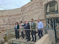 Arrancan las obras para preservar la Noria de La Ñora y su acueducto, símbolos del patrimonio hidráulico de la Huerta de Murcia