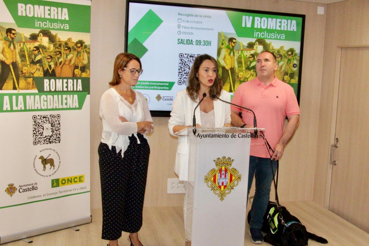Castelló celebrará el 4 de octubre la IV Romería inclusiva a la Magdalena con más de 200 personas