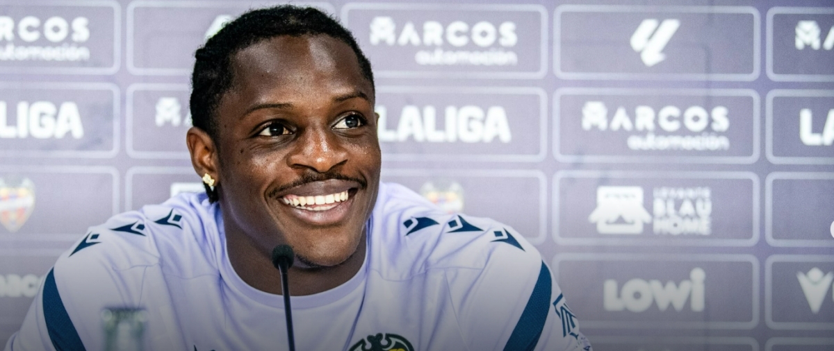 Etta Eyong y el reto de seguir los pasos de Koné, Caicedo o Martins