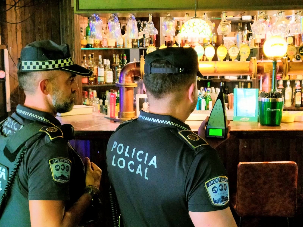 Alicante eleva 53 actas de sanción en el primer mes de control especial contra el ruido