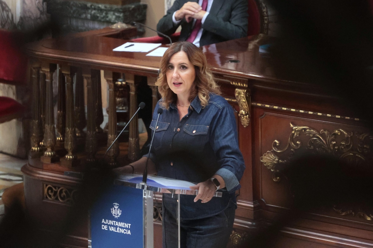 Catalá en un momento del debate. - Foto: AYUNTAMIENTO DE VALÈNCIA