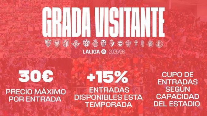 'Grada Visitante' regresa esta temporada a LaLiga EA Sports con un modelo mejorado para los aficionados