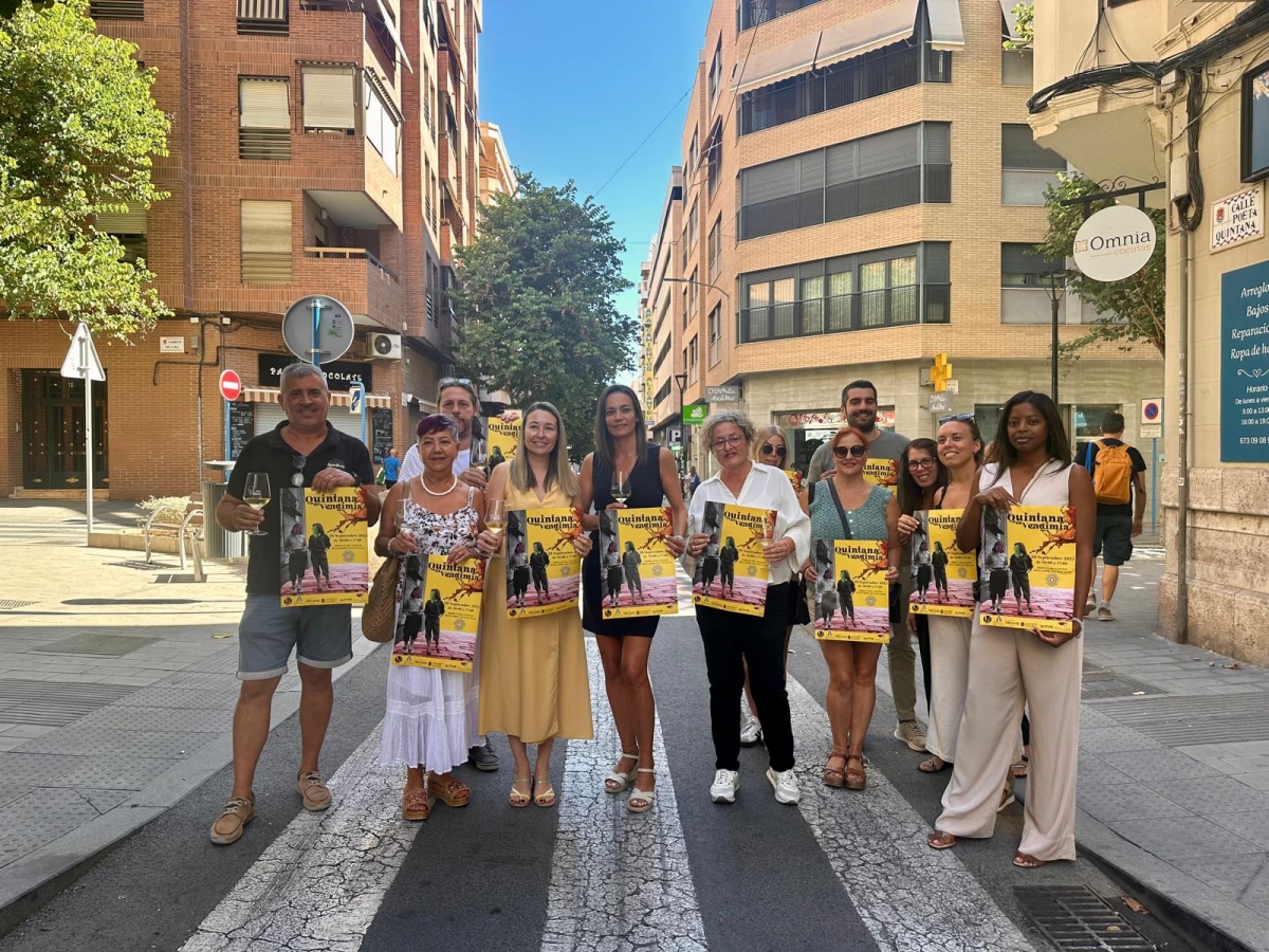 Alicante y el comercio de Quintana reúnen a 30 bodegas en otra jornada de dinamización: 'Quintana en vendimia'