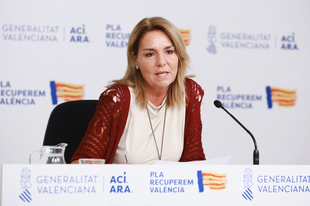La portavoz del Consell, Susana Camarero, este jueves. - Foto: GVA