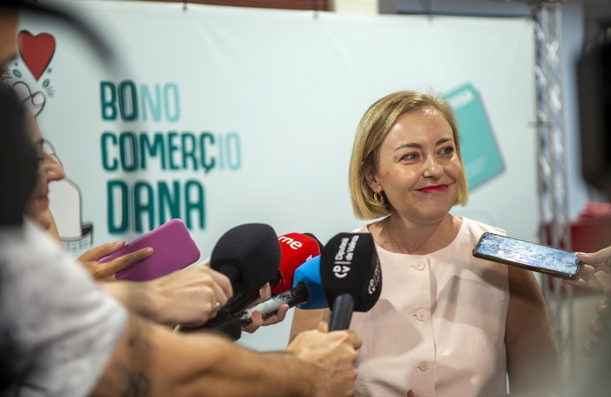 La vicepresidenta primera de la Diputació de València, Natàlia Enguix. - Foto: RAQUEL ABULAILA/DIPUTACIÓ DE VALÈNCIA
