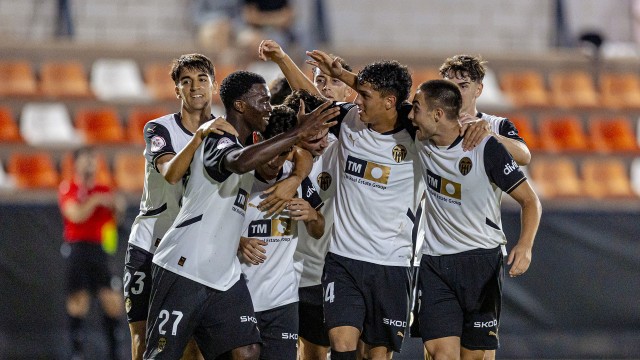 El Valencia Mestalla, el único rayo de luz