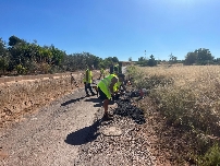 La Vall d'Uixó mejora 47 caminos rurales para ponerlos a punto para la campaña citrícola