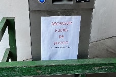El PSPV critica la "inaccesibilidad" del parking de Santa Clara con un ascensor "estropeado desde semanas"