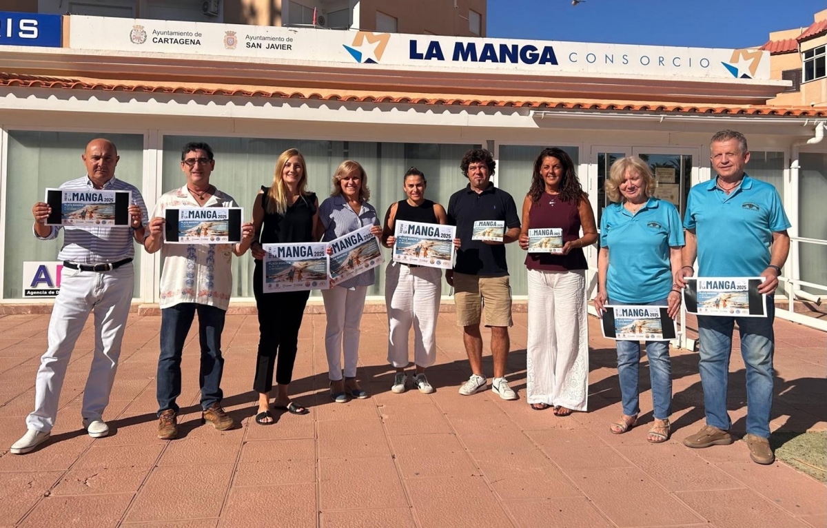 Presentación de las fiestas de La Manga - Foto: AYTO. SAN JAVIER Presentación de las fiestas de La Manga - Foto: AYTO. SAN JAVIER
