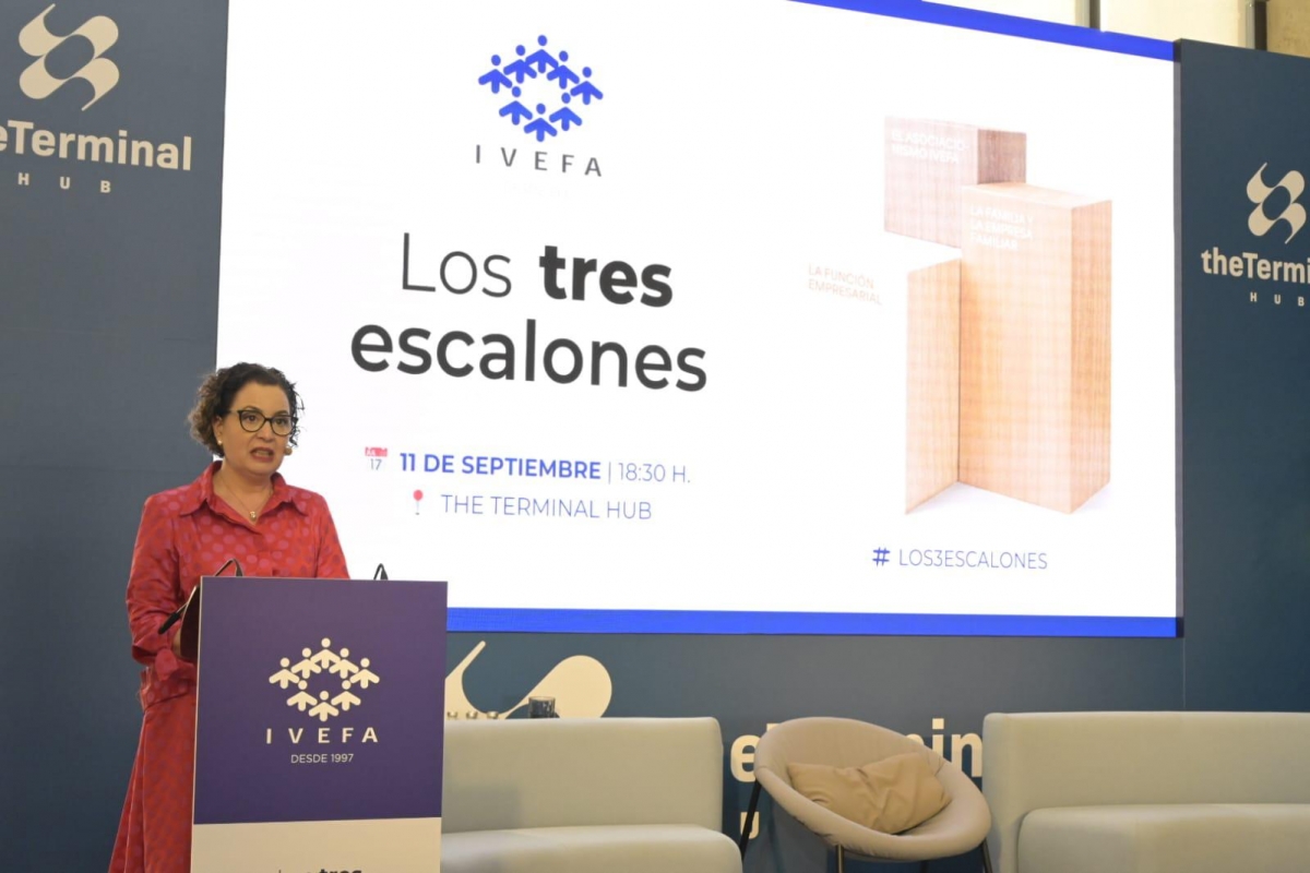 Emi Boix , presidenta de IVEFA. - Foto: IVEFA