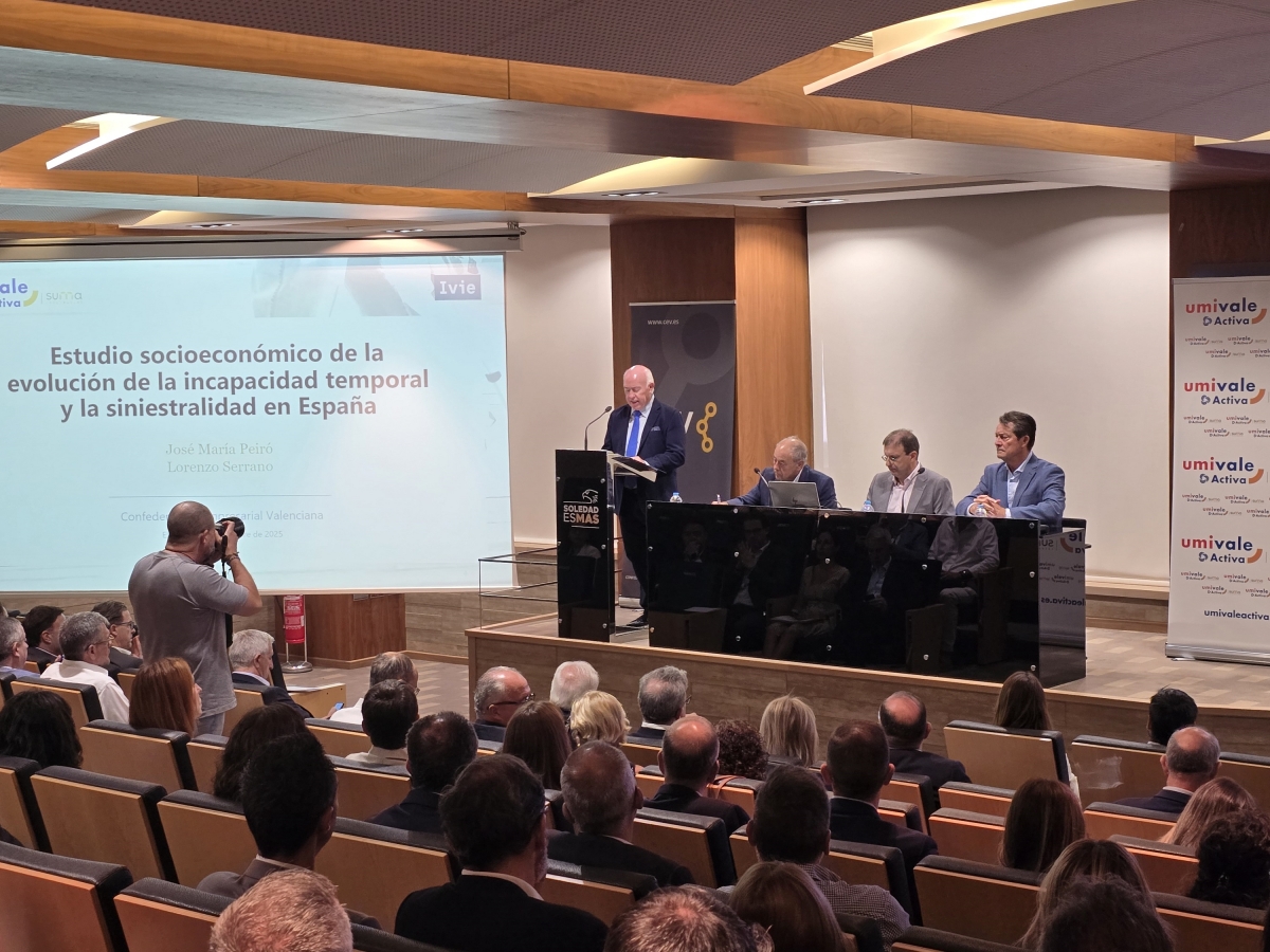 Presentación del informe sobre absentismo laboral. - Presentación del informe sobre absentismo laboral.