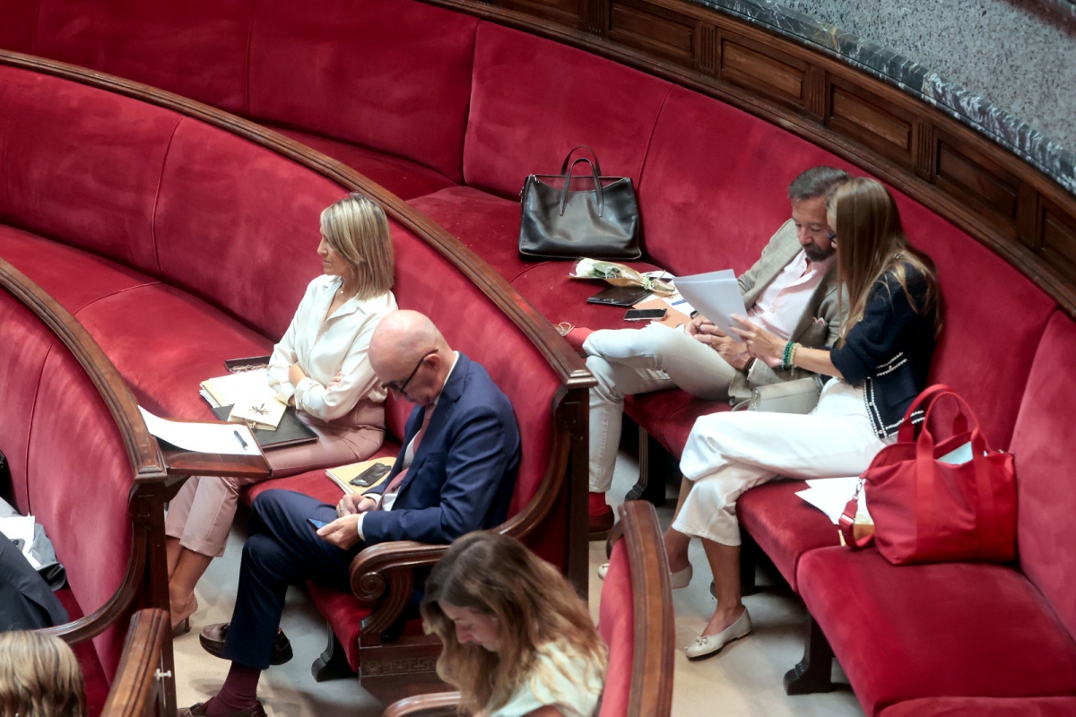 los cuatro miembros del grupo municipal Vox