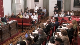Indignación vecinal: denuncian abuso de autoridad y agresión a un representante de FAVECIP en el Pleno de Cartagena