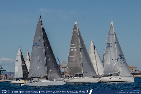 La J80 Winter Series y las 33 Millas A3 suben el telón a la nueva temporada de la vela monotipo y crucero en el RCN de Valencia